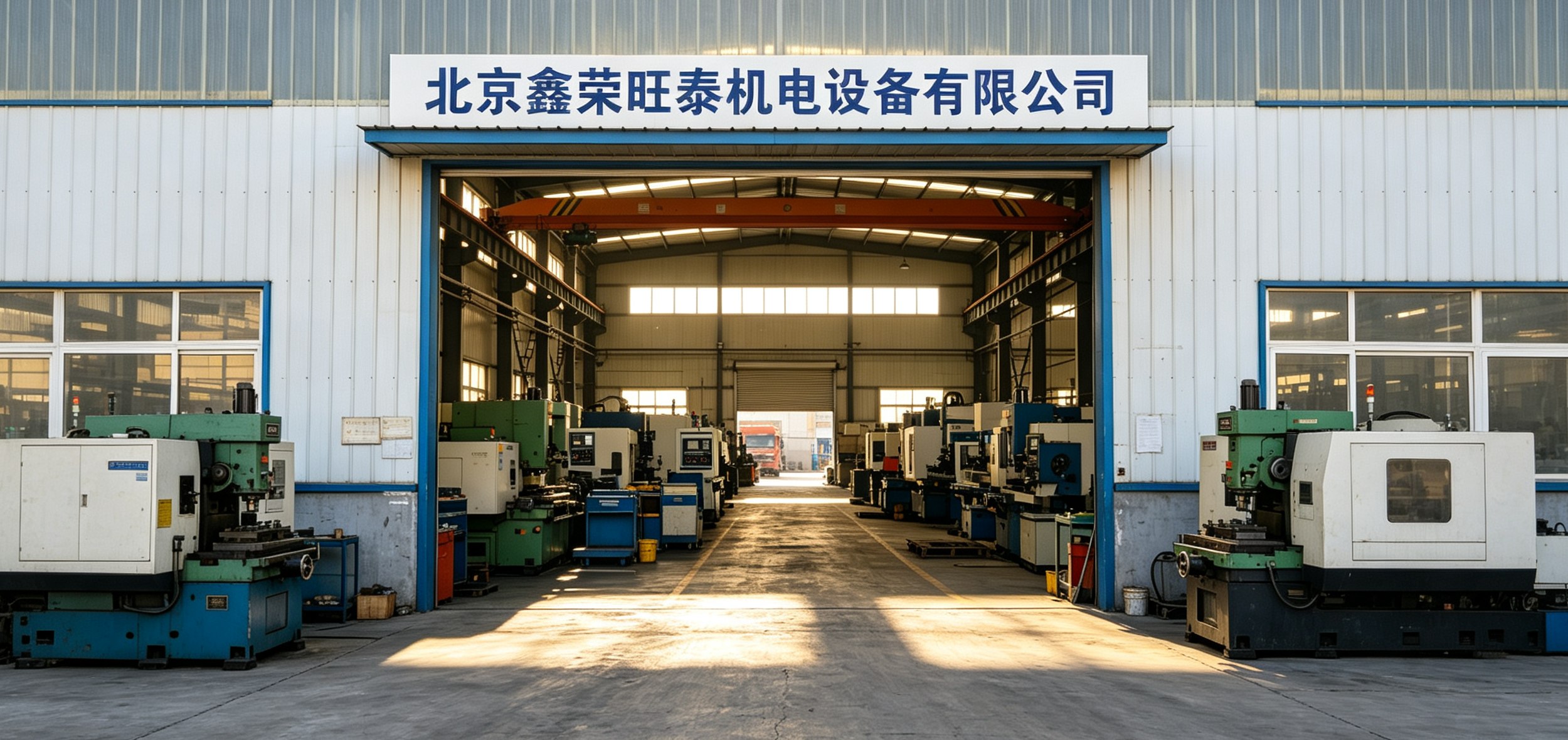 鑫荣旺泰房山生产基地厂房与加工设备